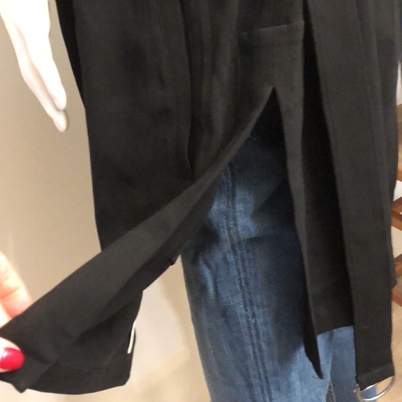 Helmut Lang Long Black Torsion Vest - Picture 7 of 11